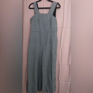 Stripper black and grey long romper